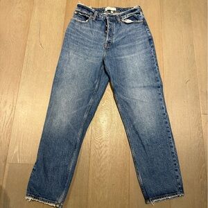 Abercrombie & Fitch Distressed Blue Jeans